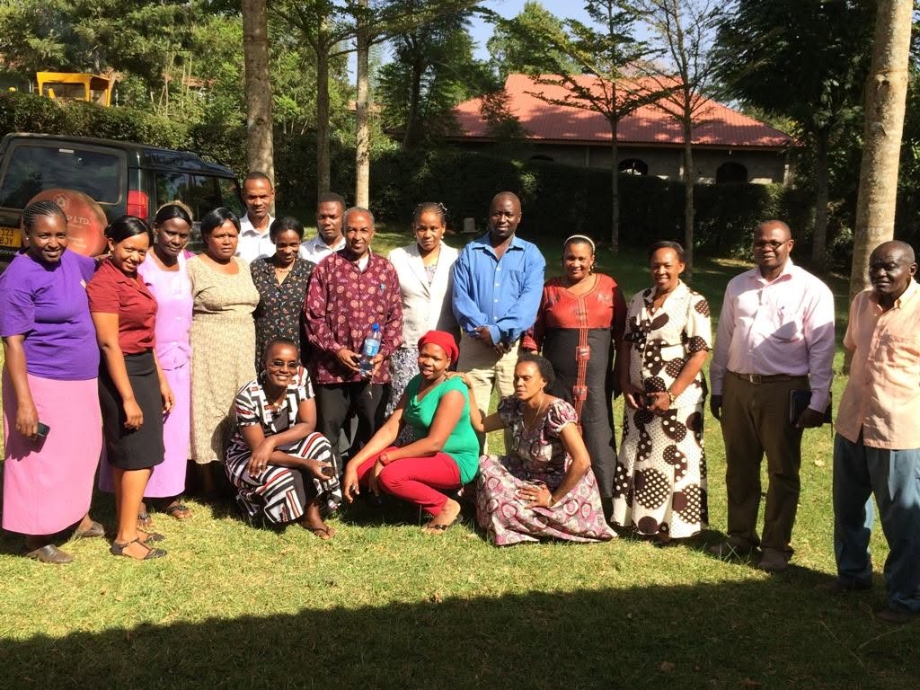 Dream Global team training in Machame.