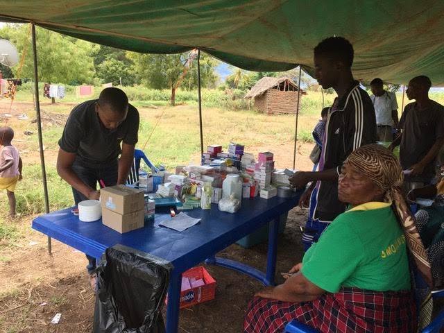 A WHIT medical outreach activity in the community.