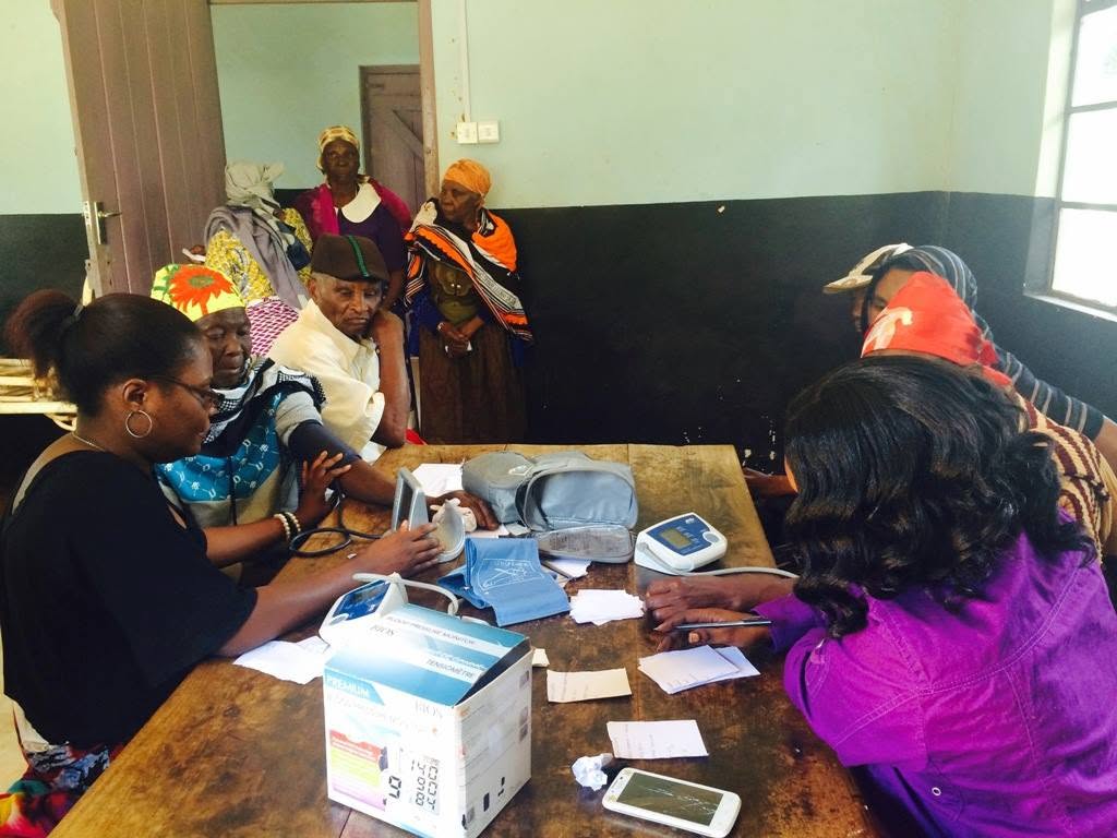 TIPS-3 screening activity in the community.